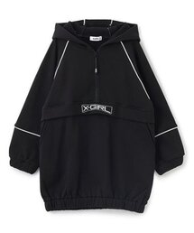 X-girl Stages | アノラックパーカーワンピース(ワンピース)