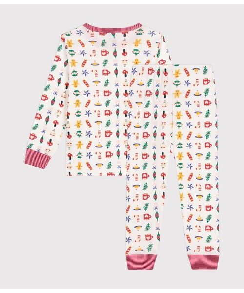 PETIT BATEAU(プチバトー)の「長袖パジャマ(ルームウェア/パジャマ・キッズ・ホワイト系その他・6YEAR/8YEAR/10YEAR/12YEAR)」の7枚目の写真