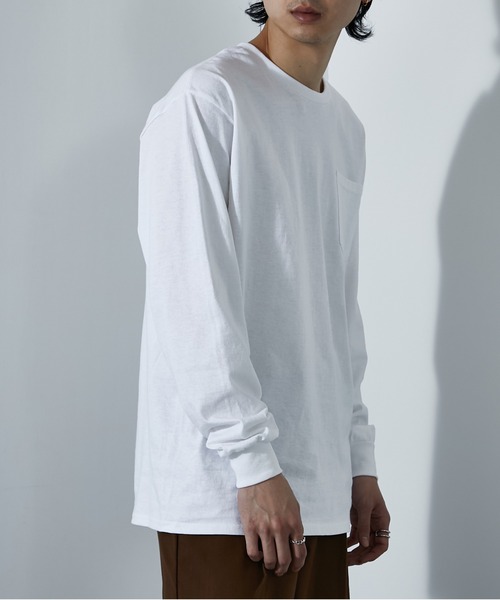 GILDAN(ギルダン)の「【GILDAN】ウルトラコットン スペシャル2パックロングTee MURS(Tシャツ/カットソー・メンズ・その他2/マルチ/ホワイト・L/M)」の11枚目の写真