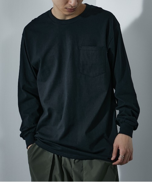GILDAN(ギルダン)の「【GILDAN】ウルトラコットン スペシャル2パックロングTee MURS(Tシャツ/カットソー・メンズ・その他2/マルチ/ホワイト・L/M)」の17枚目の写真