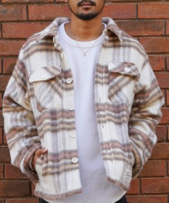 セール】マーブルプリントコーチジャケット（その他アウター）｜Calvin