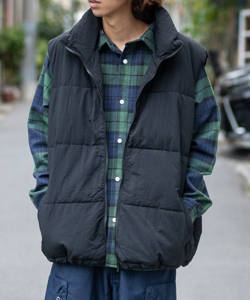 【t】タスラン ファイバーダウン ジップアップベスト（ダウンベスト）｜JOHN'S CLOSET（ジョンズクローゼット）