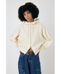 OVERSIZED ZIP UP フーディ