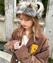 DOUBLE NAME | ウォッシャブルトラッパーハット(ハット)