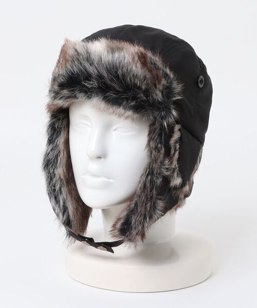 DOUBLE NAME（ダブルネーム）の「ウォッシャブルトラッパーハット（ハット・レディース・グレー/カーキ/ブラック・FREE）」の14枚目の写真