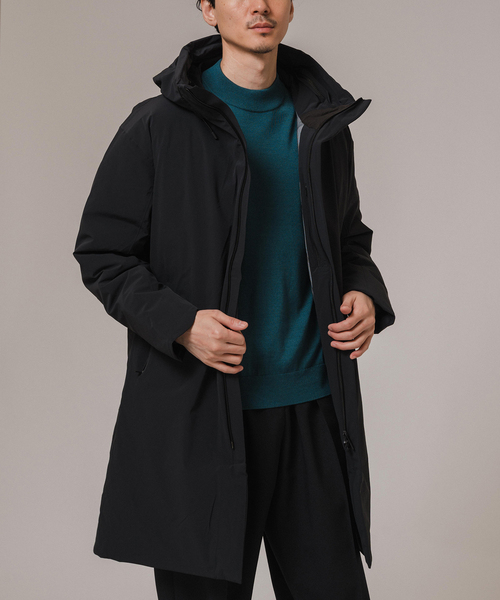 DESCENTE ALLTERRAIN（デサント　オルテライン）の「DESCENTE ALLTERRAIN 水沢ダウン INVISIBLE  DOWN COAT INV-07L（ダウンジャケット/コート・メンズ・ブラック・MEDIUM/LARGE/X-LARGE）」の11枚目の写真