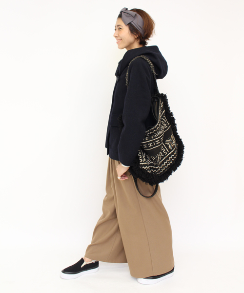 mystic（ミスティック）の「【mystic】フード付ショートジャケット（その他アウター・レディース・ネイビー/カーキ/キャメル/チャコールグレー・ﾌﾘ-）」の21枚目の写真