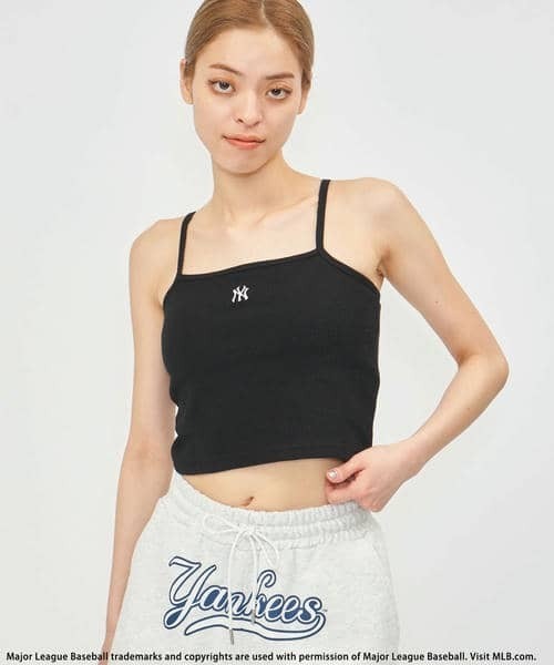 BACK TO THE FIELD(バック トゥー ザ フィールド)の「【MLB】カップ付きワンポイントロゴサーマルキャミソール(キャミソール・レディース・イエロー/ブラック/ライトグレー/ホワイト/ピンク/ピンク系その他・FREE)」の15枚目の写真