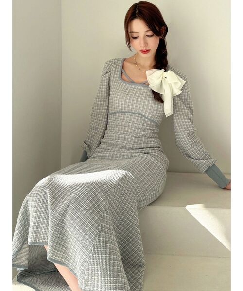 RESEXXY（リゼクシー）の「シアービックリボンバレッタ（バレッタ/ヘアクリップ・レディース・ホワイト/ブラック・FREE）」の15枚目の写真