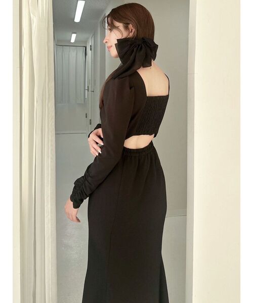 RESEXXY（リゼクシー）の「シアービックリボンバレッタ（バレッタ/ヘアクリップ・レディース・ホワイト/ブラック・FREE）」の16枚目の写真