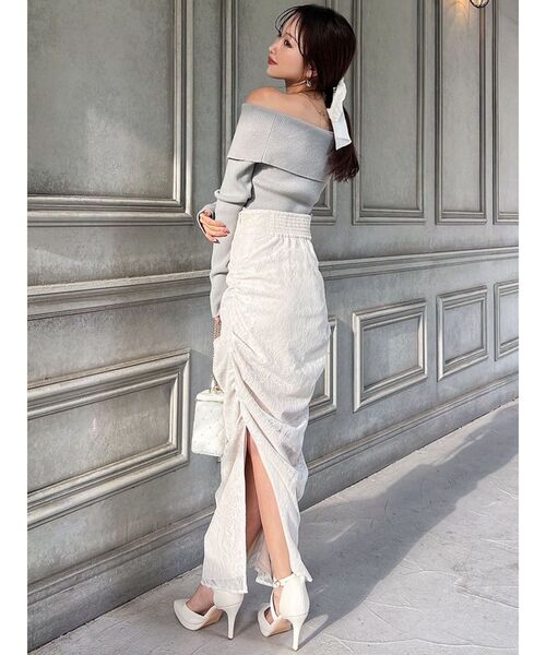 RESEXXY（リゼクシー）の「シアービックリボンバレッタ（バレッタ/ヘアクリップ・レディース・ホワイト/ブラック・FREE）」の17枚目の写真