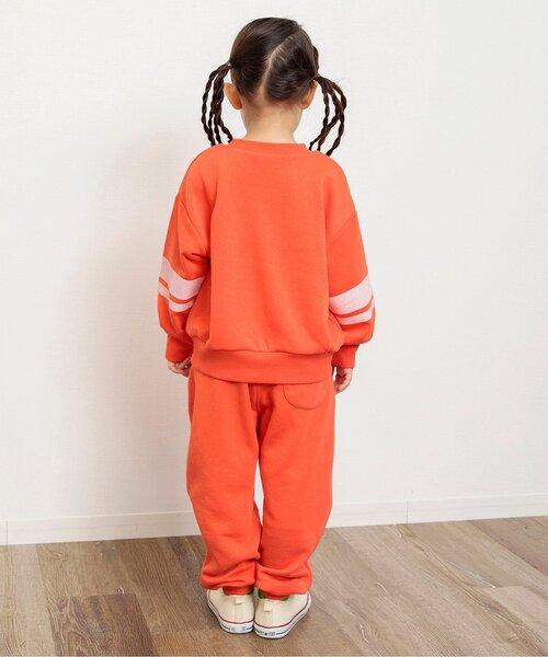 BREEZE（ブリーズ）の「【セットアップ可】バリエーショントレーナー（スウェット・キッズ・グリーン/ラベンダー/キナリ/チャコール/イエロー/オレンジ/ネイビー/ブルー・110/100/90/80/150/140/130/120）」の12枚目の写真