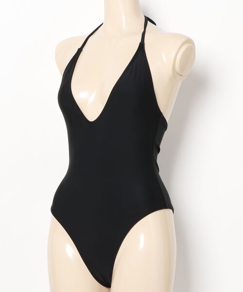 FOREVER 21（フォーエバー トゥエンティーワン）の「【スイムウェア】ホルターネック（水着・レディース・ブラック・SMALL/MEDIUM）」の7枚目の写真