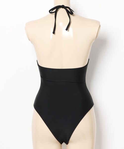 FOREVER 21（フォーエバー トゥエンティーワン）の「【スイムウェア】ホルターネック（水着・レディース・ブラック・SMALL/MEDIUM）」の6枚目の写真
