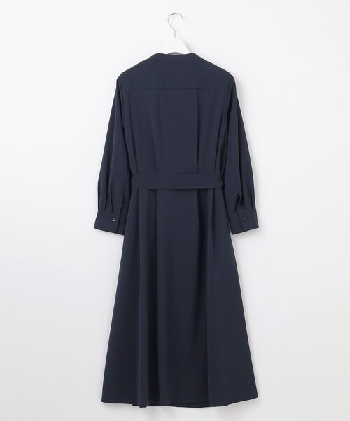 自由区（ジユウク）の「ドライタッチファンクショナル ワンピース（シャツワンピース・レディース・ネイビー系/カーキ系・32）」の11枚目の写真