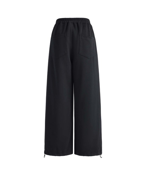 aimoha(アイモハ)の「リラックスワイドスウェットパンツ(スウェットパンツ・レディース・ライトグレー/ブラック・SMALL/MEDIUM/LARGE)」の9枚目の写真