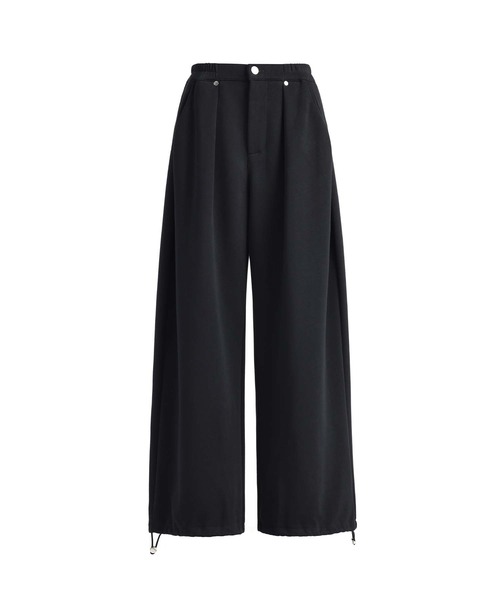 aimoha(アイモハ)の「リラックスワイドスウェットパンツ(スウェットパンツ・レディース・ライトグレー/ブラック・SMALL/MEDIUM/LARGE)」の8枚目の写真
