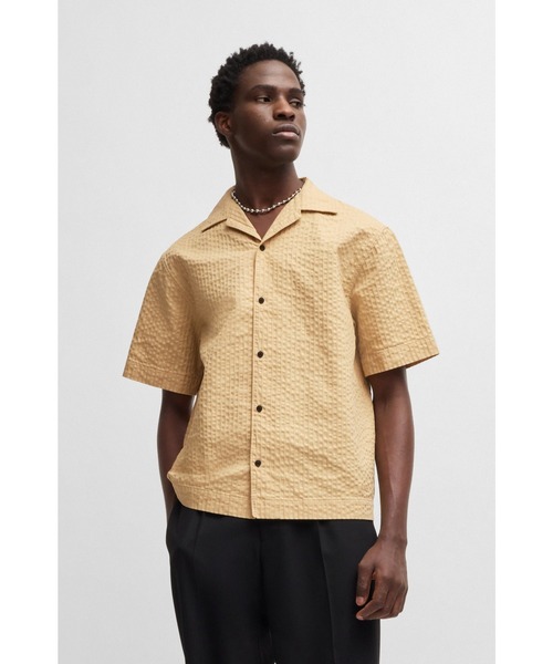 だい極美品 リネンセットアップ シアサッカーHUGO BOSS 春夏 7669202860.jpg