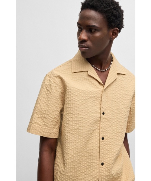 だい極美品 リネンセットアップ シアサッカーHUGO BOSS 春夏 極美品 リネンセットアップ シアサッカーHUGO BOSS 春夏イケオジ