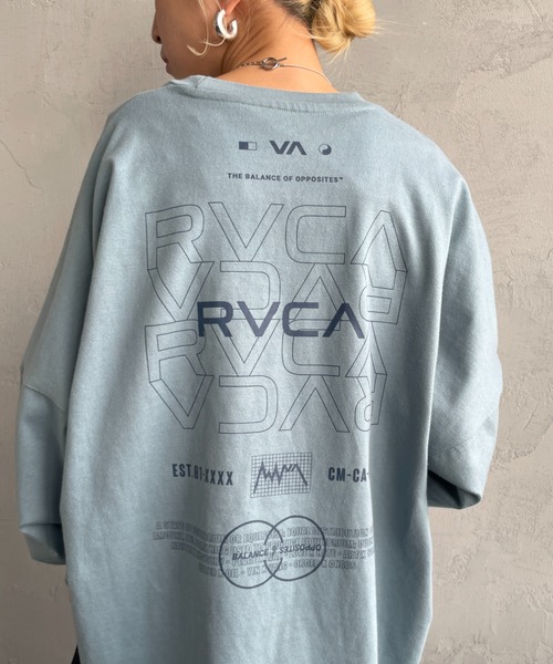 セール】[RVCA/ルーカ] REDIATE バックプリントロンT（Tシャツ