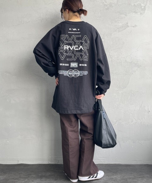 最後の1枚！ 新作 RVCA ルーカ ロンT 黒 S 新品タグ付 Tシャツ
