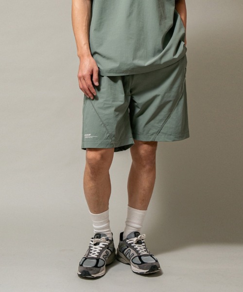 APPLEBUM(アップルバム)の「Phisical Training Short Pants(その他パンツ・メンズ・ネイビー/ライトグリーン/ブラック・MEDIUM/LARGE/X-LARGE)」の1枚目の写真