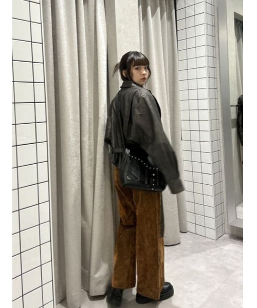 LAGUA GEM(ラグアジェム)の「VINTAGE LIKE FRINGE バッグ(ショルダーバッグ・レディース・ブラック/ブラウン・FREE)」の12枚目の写真
