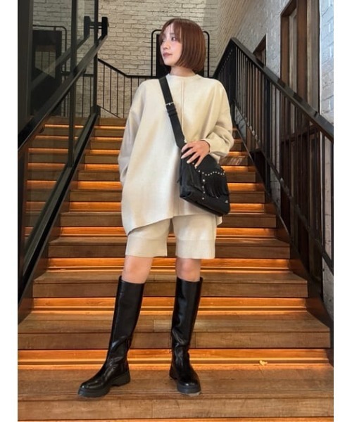 LAGUA GEM(ラグアジェム)の「VINTAGE LIKE FRINGE バッグ(ショルダーバッグ・レディース・ブラック/ブラウン・FREE)」の13枚目の写真