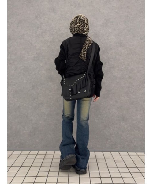 LAGUA GEM(ラグアジェム)の「VINTAGE LIKE FRINGE バッグ(ショルダーバッグ・レディース・ブラック/ブラウン・FREE)」の19枚目の写真