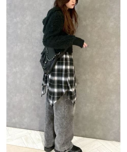 LAGUA GEM(ラグアジェム)の「VINTAGE LIKE FRINGE バッグ(ショルダーバッグ・レディース・ブラック/ブラウン・FREE)」の22枚目の写真