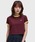 FRED PERRY�i�t���b�h�y���[�j�́uCropped Ringer T-Shirt�^�N���b�v�h�s�V���c�iT�V���c/�J�b�g�\�[�j�v�b�}���[��