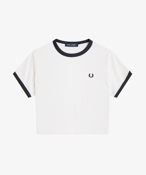 2025人気新作 Cropped Ringer T-Shirt／クロップドTシャツ（Tシャツ トップス