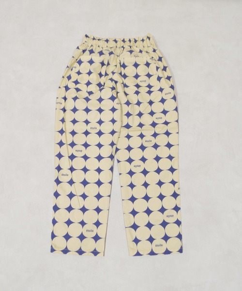 MARKEY'S(マーキーズ)の「ツイルハイウエストフリルパンツ/おとな(その他パンツ・レディース・チャコール/マルチ/オフホワイト・160cm)」の1枚目の写真