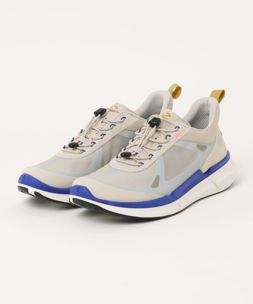 ECCO(エコー)の「ECCO バイオム 2.2 本革 メンズ アスレジャースニーカー(スニーカー・メンズ・グレー系その他・41/42/43)」の1枚目の写真