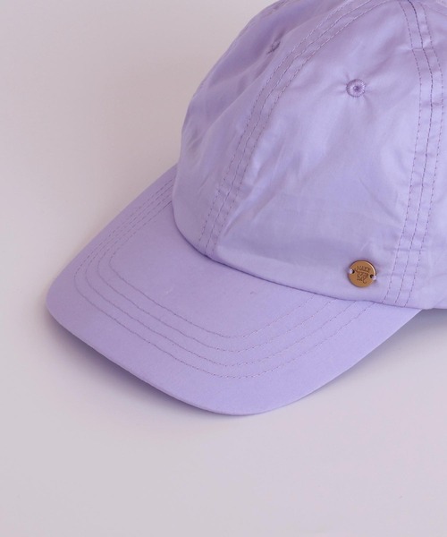 MAKE YOUR DAY（メイクユアデイ）の「日よけにもなるリボンつきキャップ（キャップ・キッズ・ピンク/ベージュ/ラベンダー・S/M/L）」の12枚目の写真
