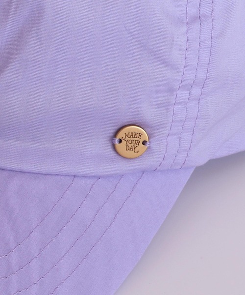 MAKE YOUR DAY（メイクユアデイ）の「日よけにもなるリボンつきキャップ（キャップ・キッズ・ピンク/ベージュ/ラベンダー・S/M/L）」の13枚目の写真