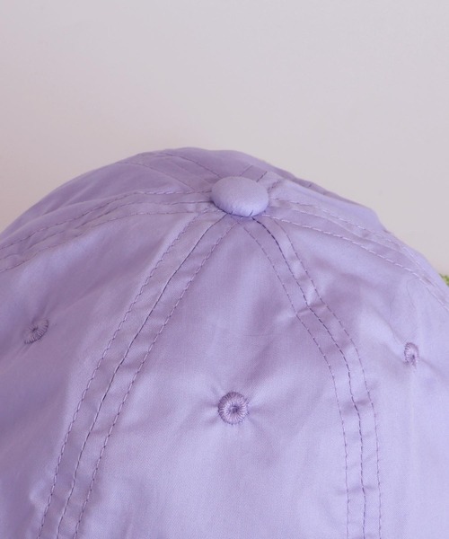 MAKE YOUR DAY（メイクユアデイ）の「日よけにもなるリボンつきキャップ（キャップ・キッズ・ピンク/ベージュ/ラベンダー・S/M/L）」の14枚目の写真