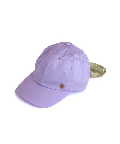 MAKE YOUR DAY（メイクユアデイ）の「日よけにもなるリボンつきキャップ（キャップ・キッズ・ピンク/ベージュ/ラベンダー・S/M/L）」の9枚目の写真