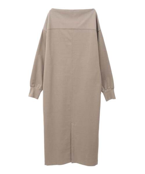 Liesse（リエス）の「オフショルダーロングワンピース（ワンピース・レディース・モカ/チャコールグレー・FREE）」の17枚目の写真