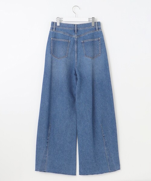 SLOW/一部店舗限定】LIGHT DENIM バレルワイド パンツ（デニムパンツ