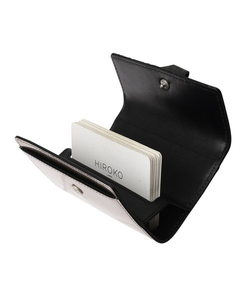 HIROKO HAYASHI（ヒロコハヤシ）の「OSSO VIVO（オッソ ヴィーヴォ）カードケース（名刺入れ・レディース・ブロンズ・00）」の7枚目の写真