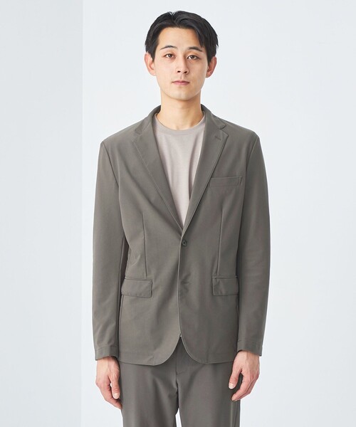 CK   テーラードジャケット ダークグリーン 新 モデルファッション - CK Calvin Klein テーラードジャケット