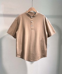 aimoha | aimoha MEN スタンドカラーヘンリーT (SS)(Tシャツ/カットソー)