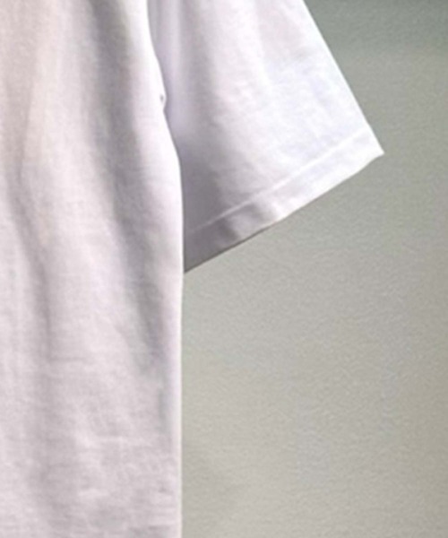 aimoha（アイモハ）の「aimoha MEN スタンドカラーヘンリーT (SS)（Tシャツ/カットソー・メンズ・ホワイト/ダークグレー/ベージュ・LARGE/X-LARGE/XX-LARGE/XXX-LARGE）」の8枚目の写真