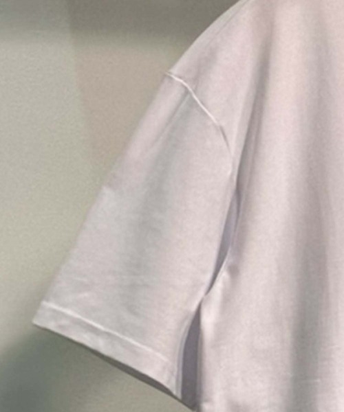 aimoha（アイモハ）の「aimoha MEN スタンドカラーヘンリーT (SS)（Tシャツ/カットソー・メンズ・ホワイト/ダークグレー/ベージュ・LARGE/X-LARGE/XX-LARGE/XXX-LARGE）」の7枚目の写真