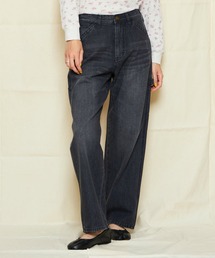 Lee/リー DUNGAREESペインター ワイドデニムパンツ