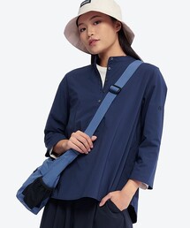 AIGLE（エーグル）の「速乾 SOLOTEX ワンポイントロゴ ロングスリーブプルオーバーノーカラーシャツ（シャツ/ブラウス）」