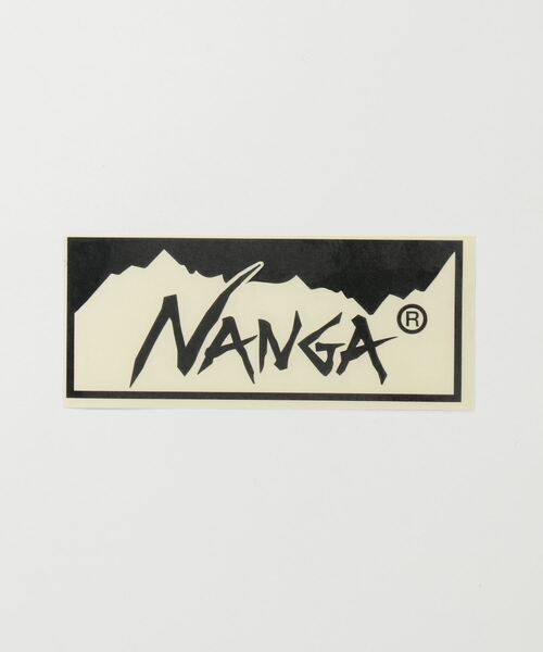 CUTTING BOX LOGO STICKER/ナンガ カッティング ボックス ロゴ
