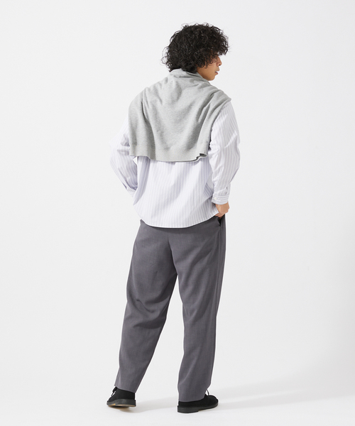 JOURNAL STANDARD relume（ジャーナルスタンダード　レリューム）の「JAMES FABRIC / ジェームスファブリック レギュラーカラーシャツ（シャツ/ブラウス・メンズ・ブルー/グレー系その他/ベージュ系その他/ネイビー/ブルー系その他・MEDIUM/LARGE）」の17枚目の写真