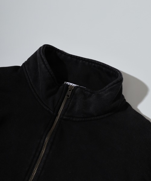 Red Cap Girl(レッドキャプガール)の「RED CAP GIRL 裏毛スノーウォッシュHALFZIP(スウェット・メンズ・ブラック/グレー・M/L)」の8枚目の写真